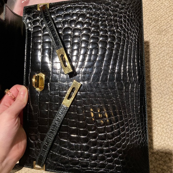 Morabito kelly crocodile bag - Picture 8 of 14